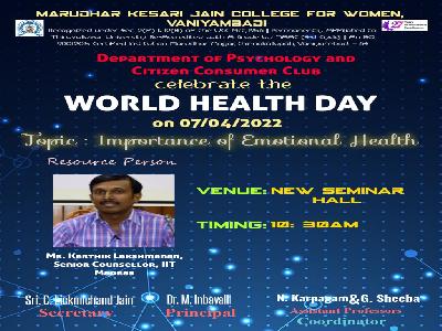 Department of Psychology and Citizen Club celebrate the 