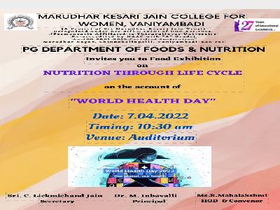 PG Department of Foods & Nutrition - 
